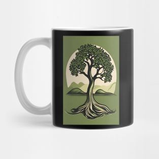 new growth tree Mug